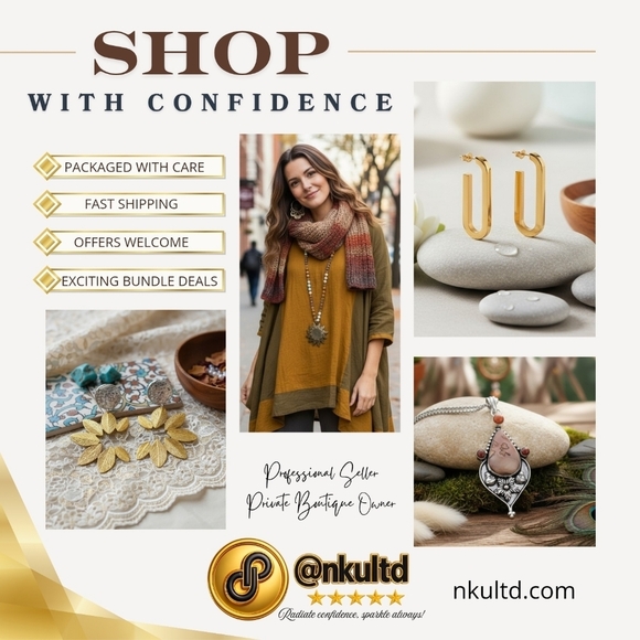 18K Gold Plated Stainless Steel Drop Earrings - Unique Teardrop Design✨ - Picture 4 of 11